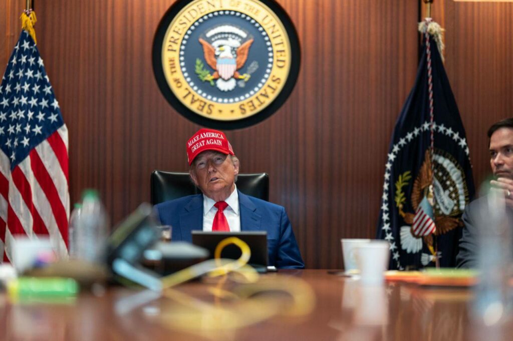Trump devient président de la guerre