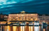 Le Grand Hôtel de  Stockholm, Suède, ou se réunit le groupe du Bilderberg, juin 2025