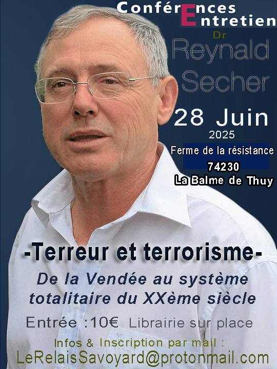 " La terreur et le terrorisme : de la Vendée au système totalitaire du XXème siècle "