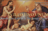 In Illo Uno Unum : homélie de Mgr Carlo Maria Viganò, archevêque, en la fête de la Très Sainte Trinité – 15 juin 2025