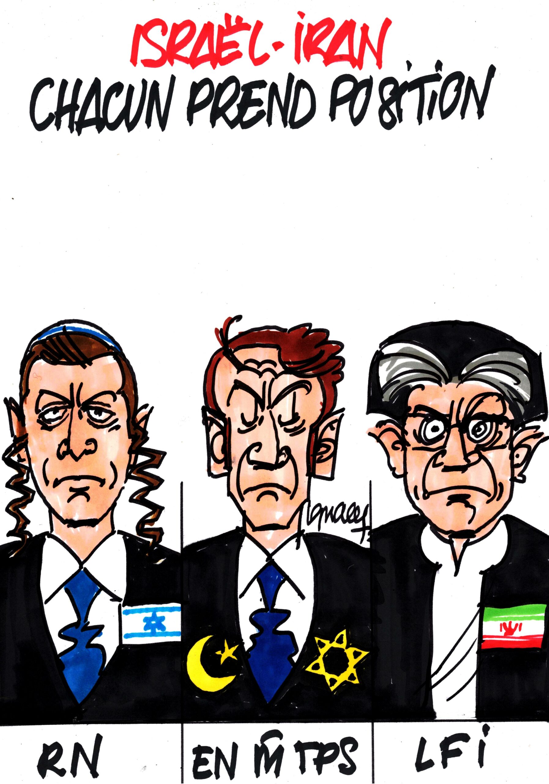 Ignace - Iran vs Israël, chacun prend position