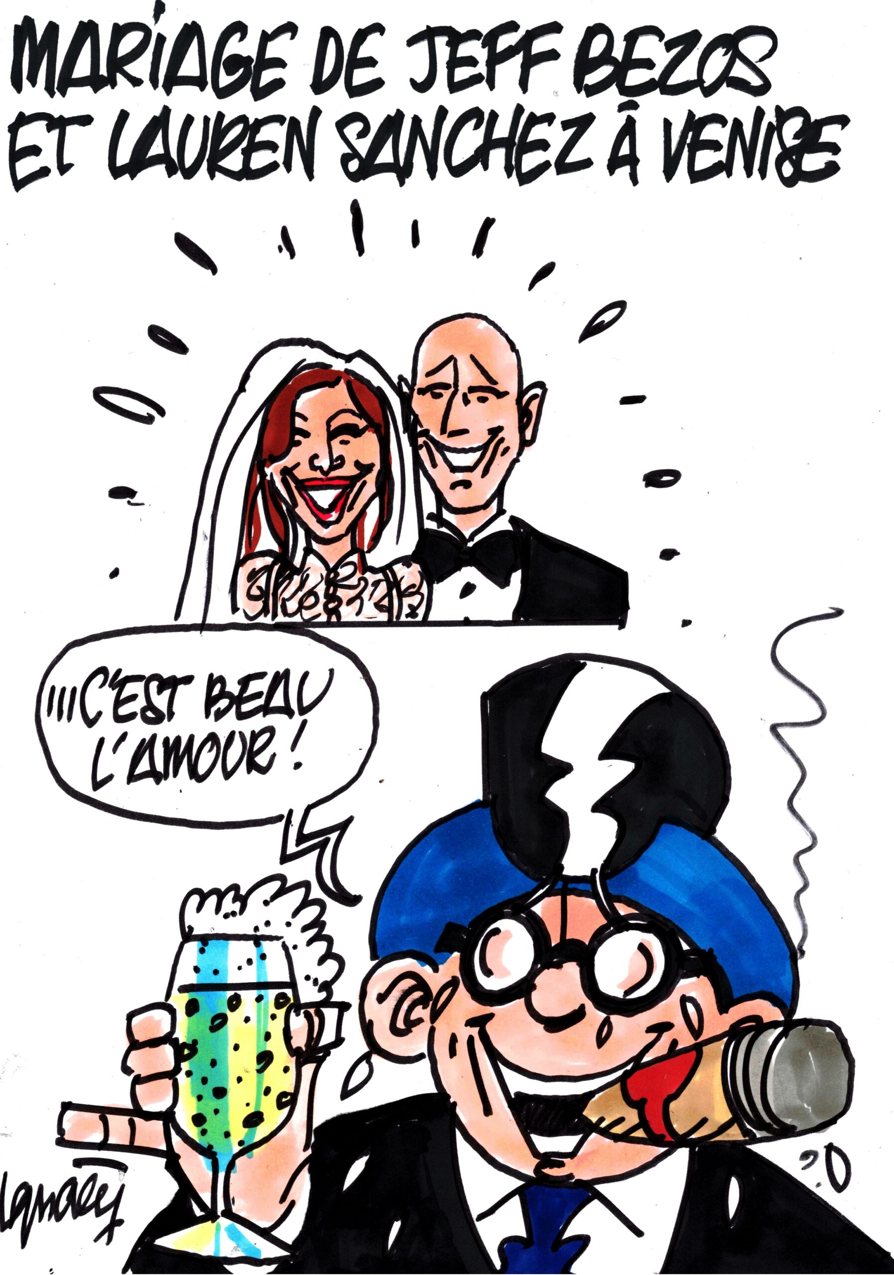 Ignace - Mariage de Jeff Bezos et Lauren Sànchez