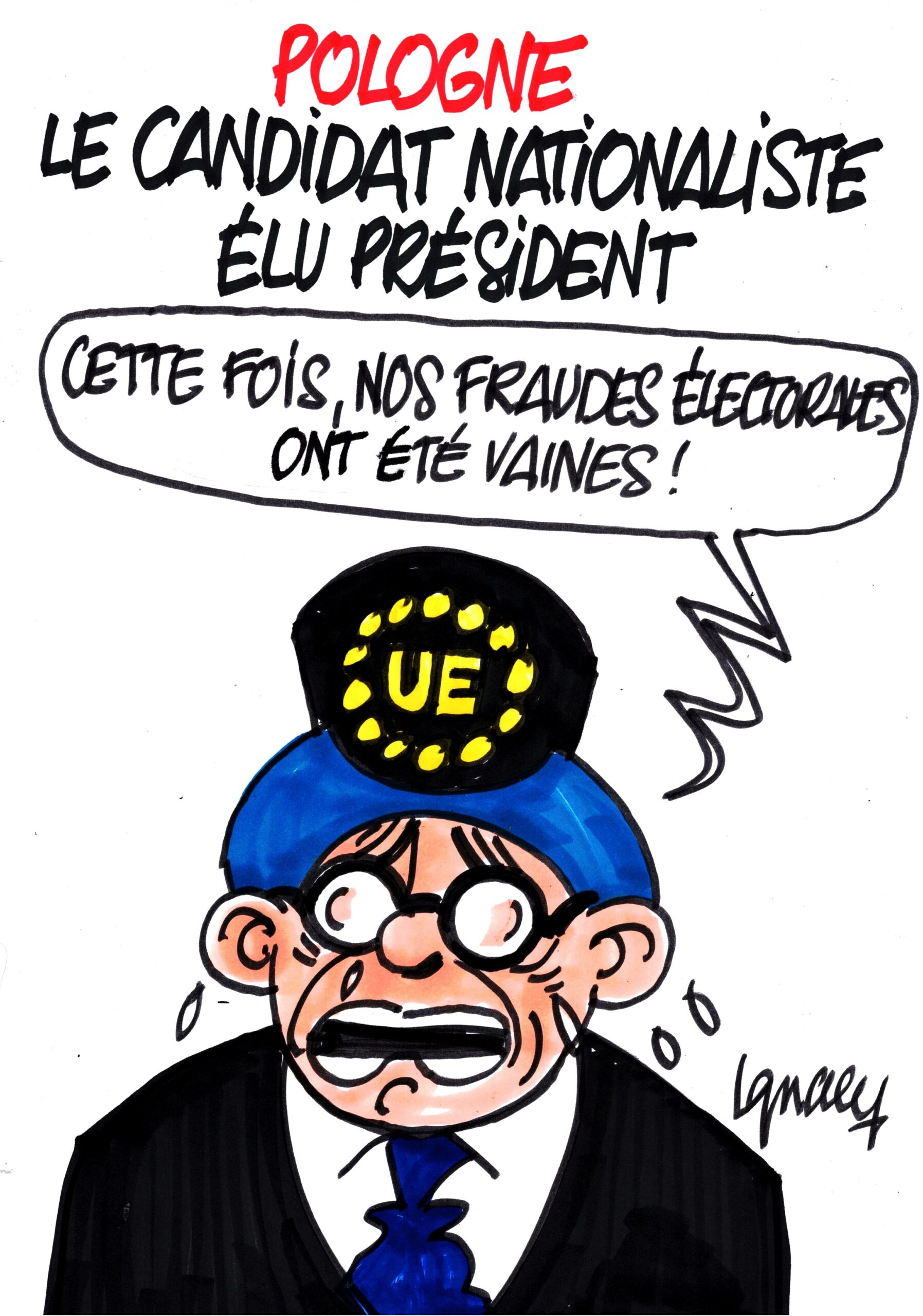 Ignace - Le candidat nationaliste devient président de la Pologne