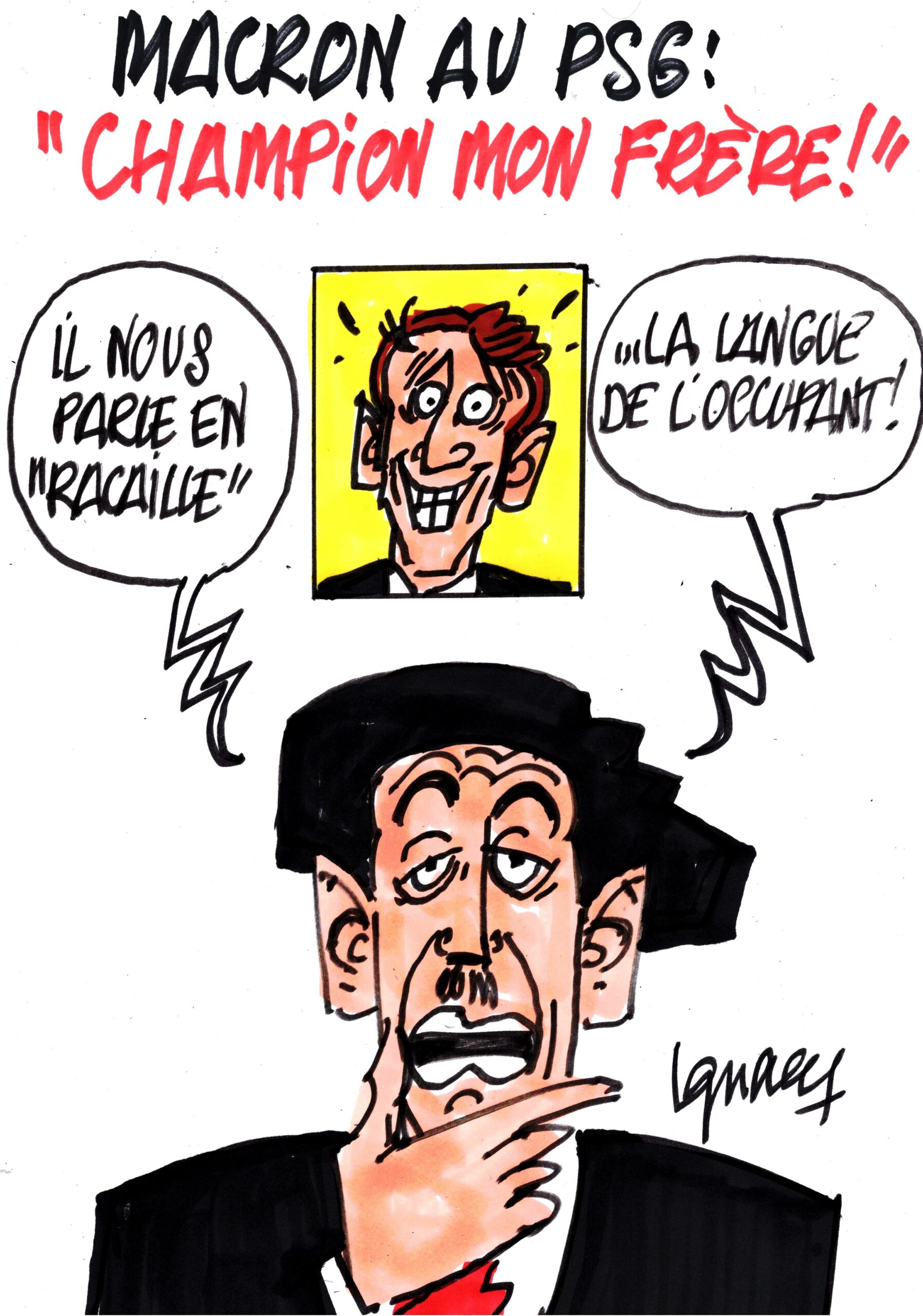 Ignace - "Champion mon frère !"