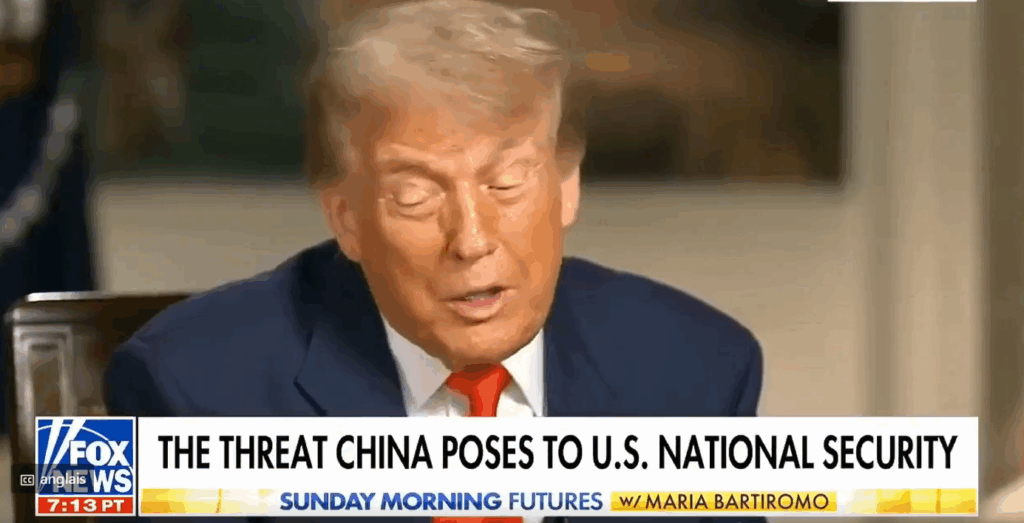 Duel Chine-USA : Trump laisse la journaliste de Fox News sans voix