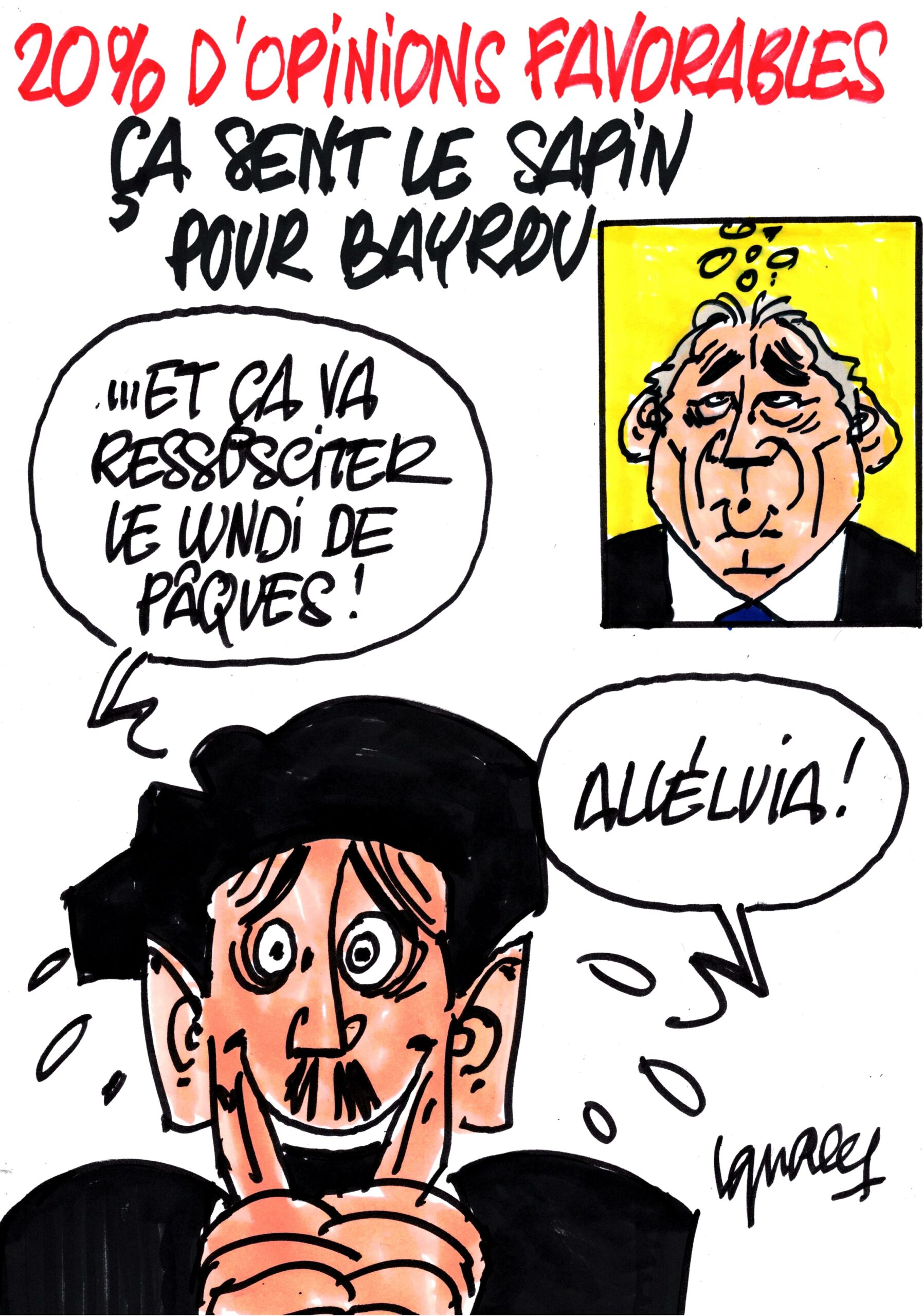 Ignace - Impopularité record de Bayrou