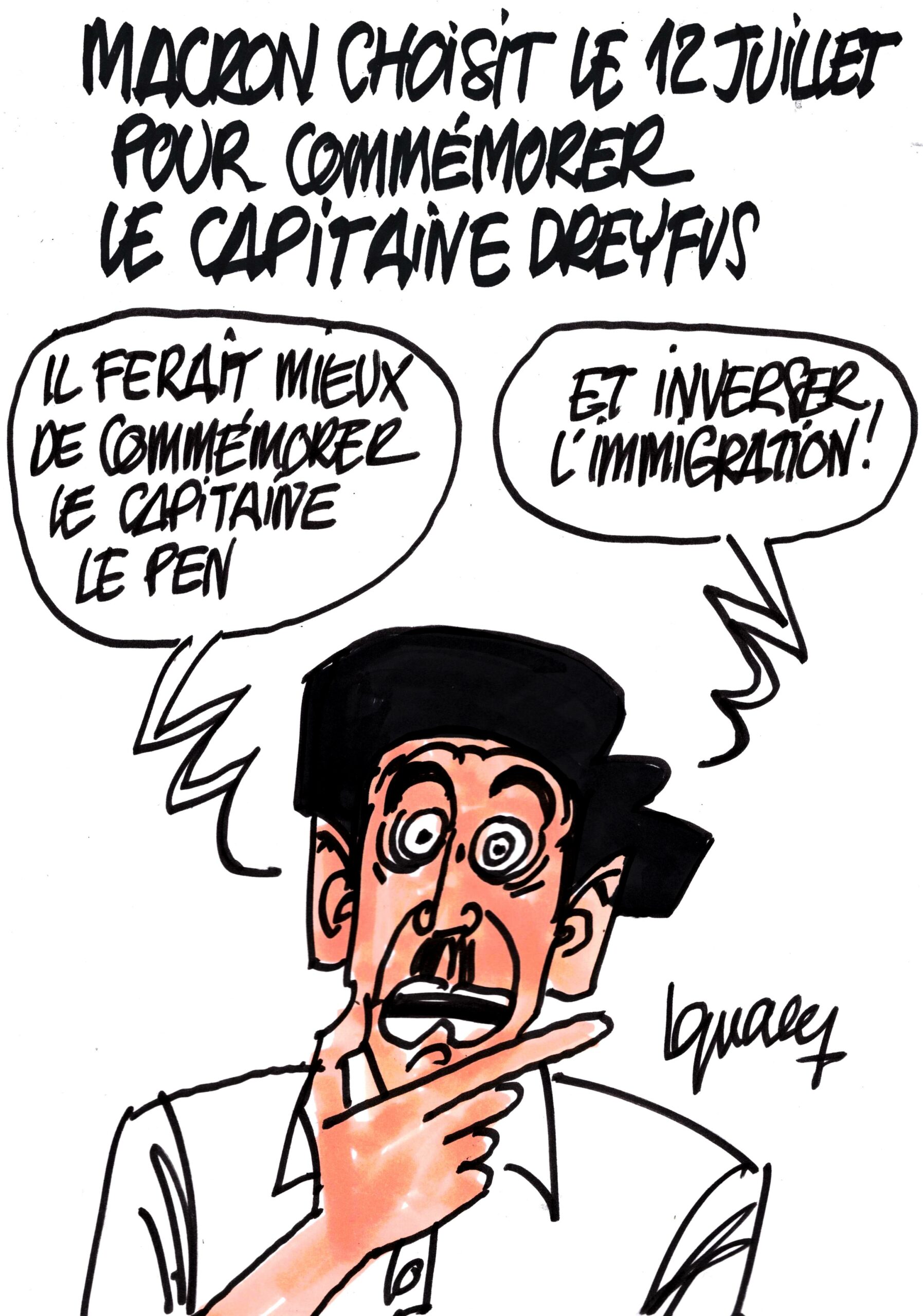 Ignace - 12 juillet pour commémorer Dreyfus