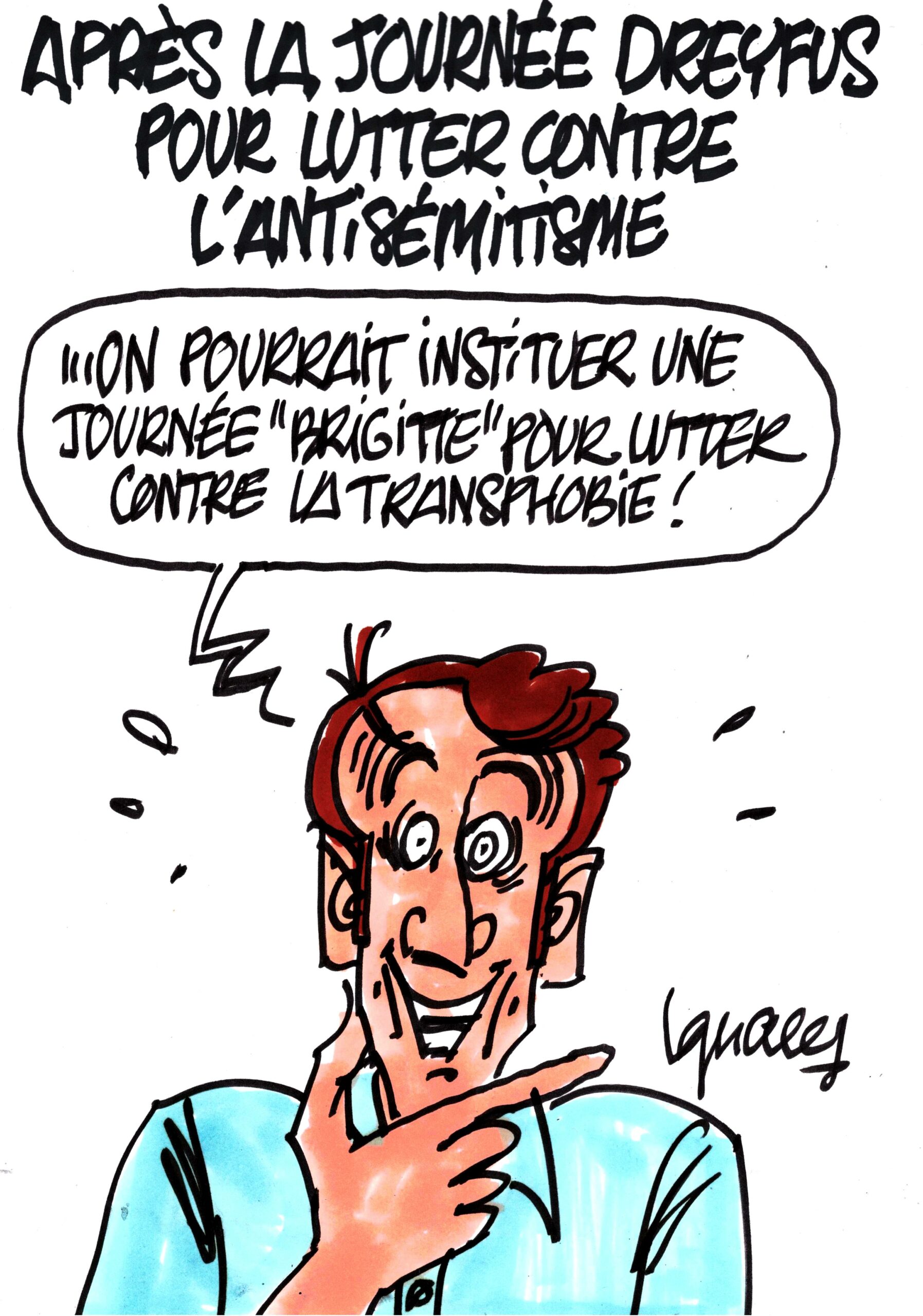 Ignace - Après la journée Dreyfus pour lutter contre l'antisémitisme...