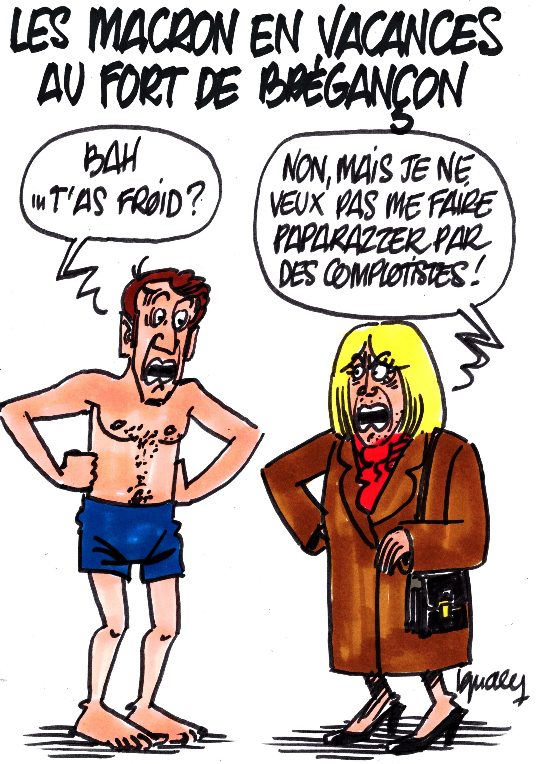 Ignace - Les Macron en vacances