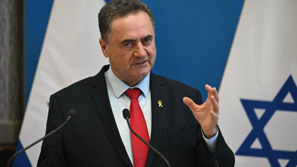 Le ministre israélien de la Défense, Israel Katz,annonce un projet de création d'une « ville humanitaire sur les ruines de Rafah », juillet 2025