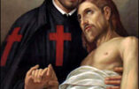 Saint Camille de Lellis prêtre et confesseur, fondateur des Clercs Réguliers voués au soin des malades, patron céleste des hospitaliers et des infirmes.