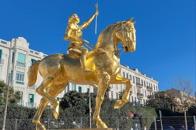 La statue de Jeanne d'Arc à Nice restera en place