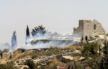 Taybeh, l'église historique de Saint-George incendiée