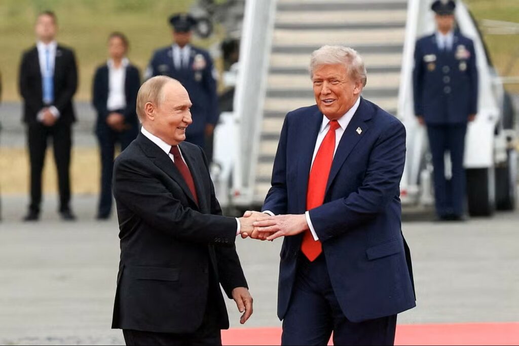 Rencontre entre Trump et Poutine à Anchorage, Alaska, 15 août 205