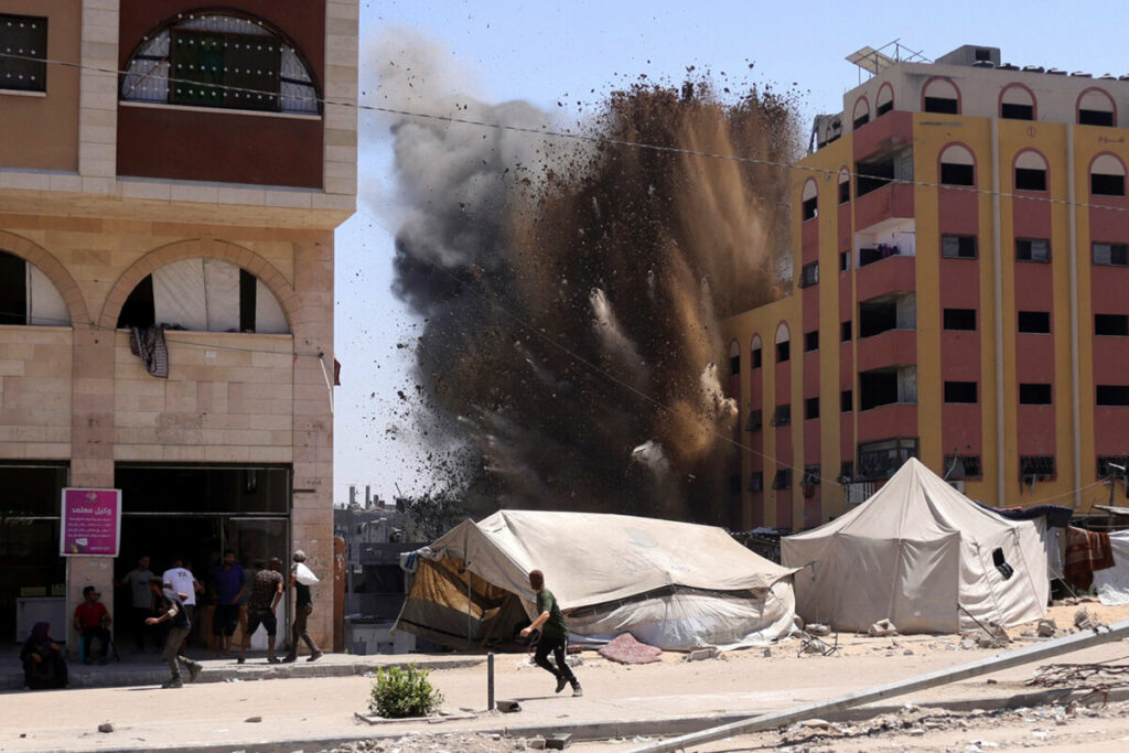 Assaut israélien contre la ville de Gaza