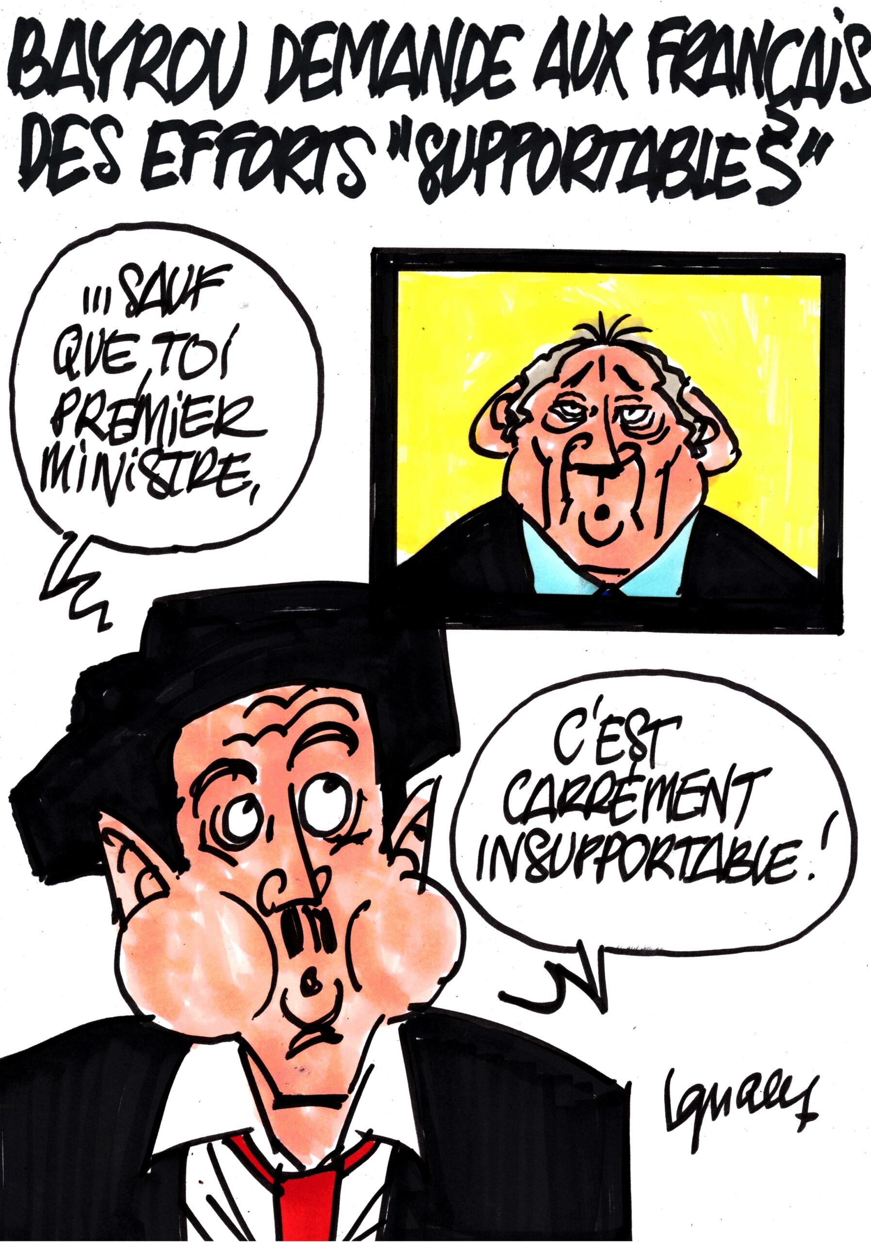 Ignace - Bayrou nous demande des efforts "supportables"