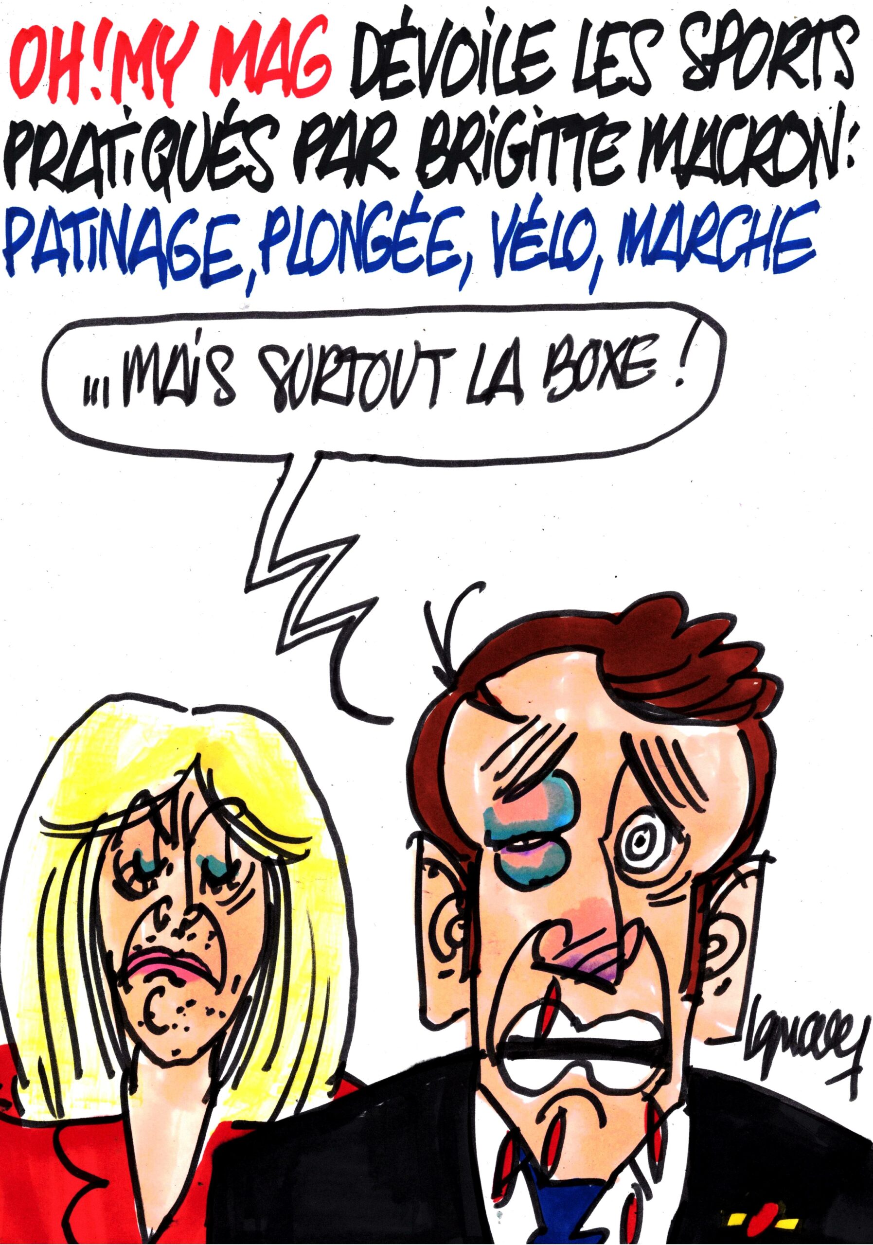 Ignace - Les sports préférés de la "Première dame"