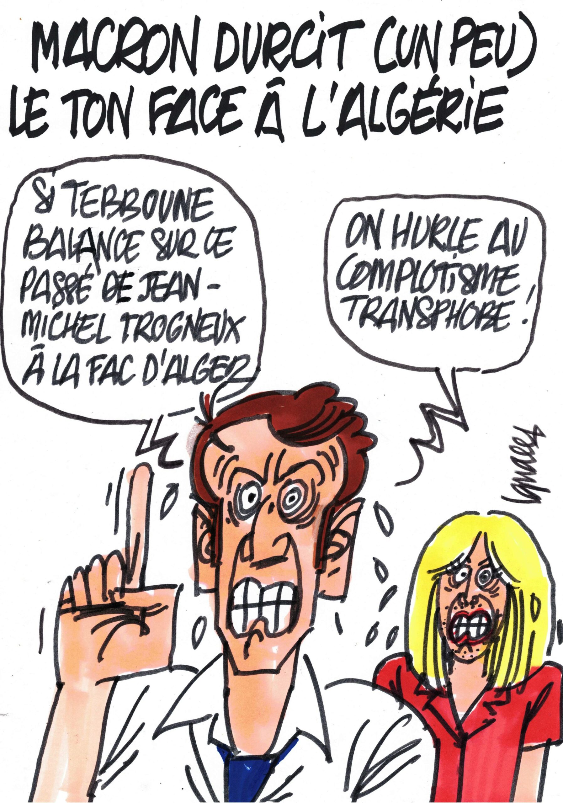 Ignace - Macron durcit le on avec l'Algérie