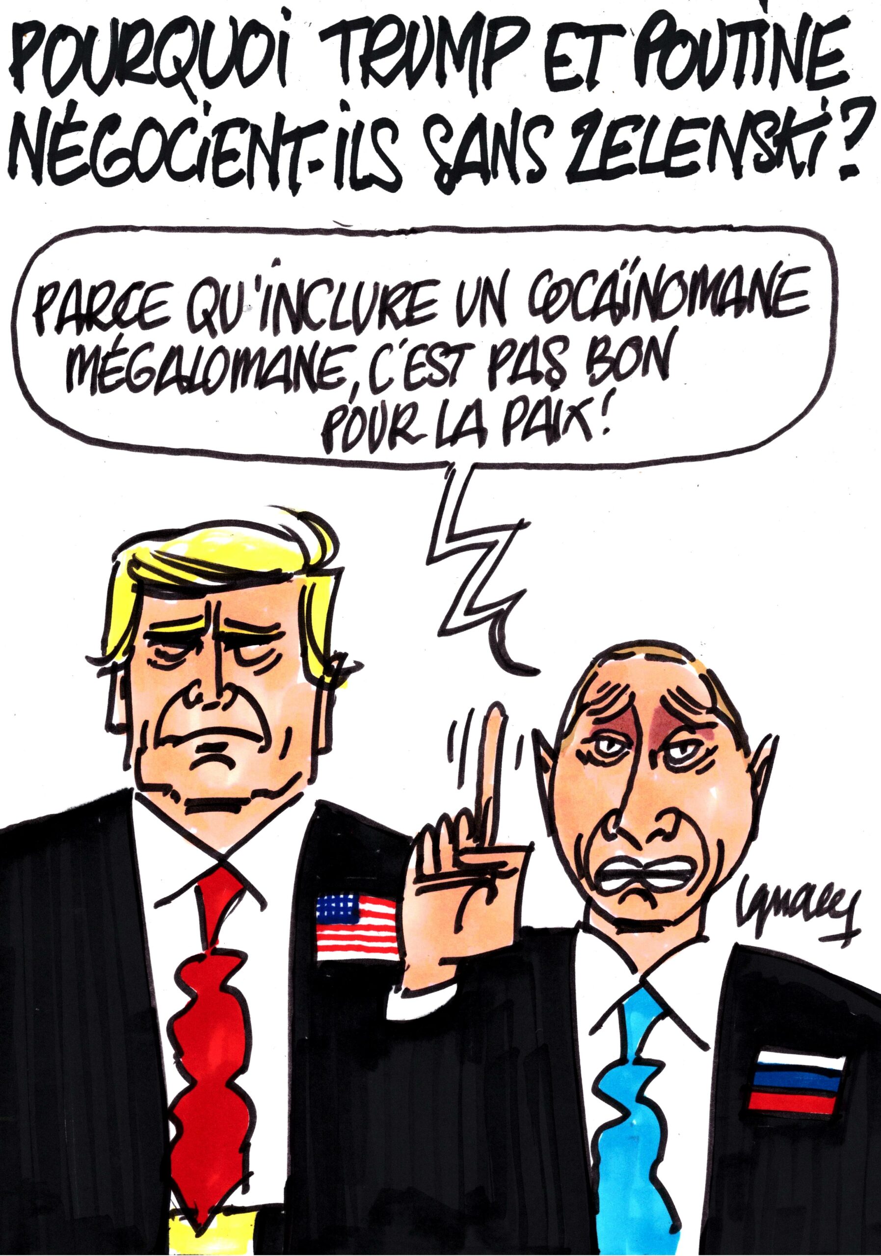 Ignace - Négociations de paix sans Zelensky