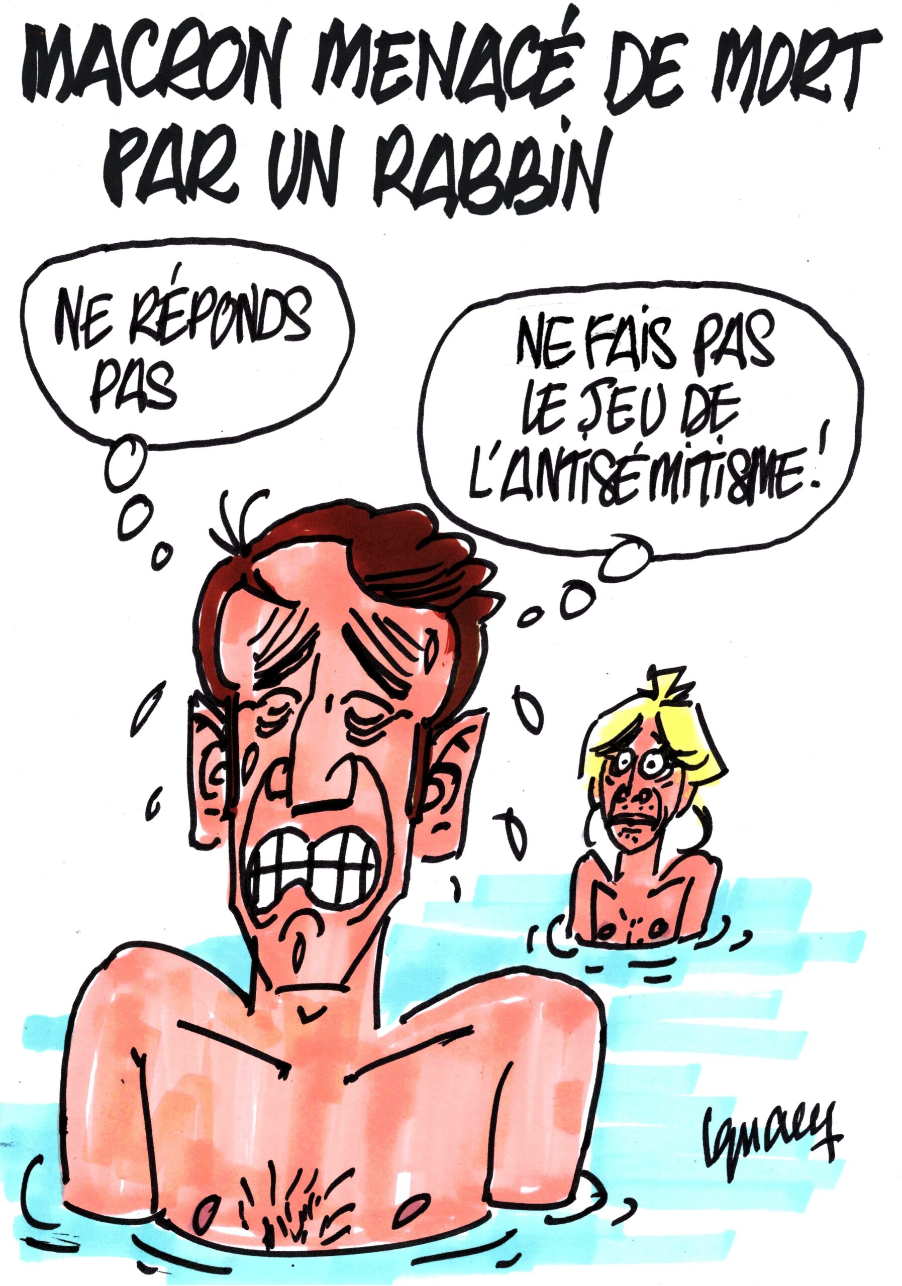 Ignace - Macron menacé de mort par un rabbin
