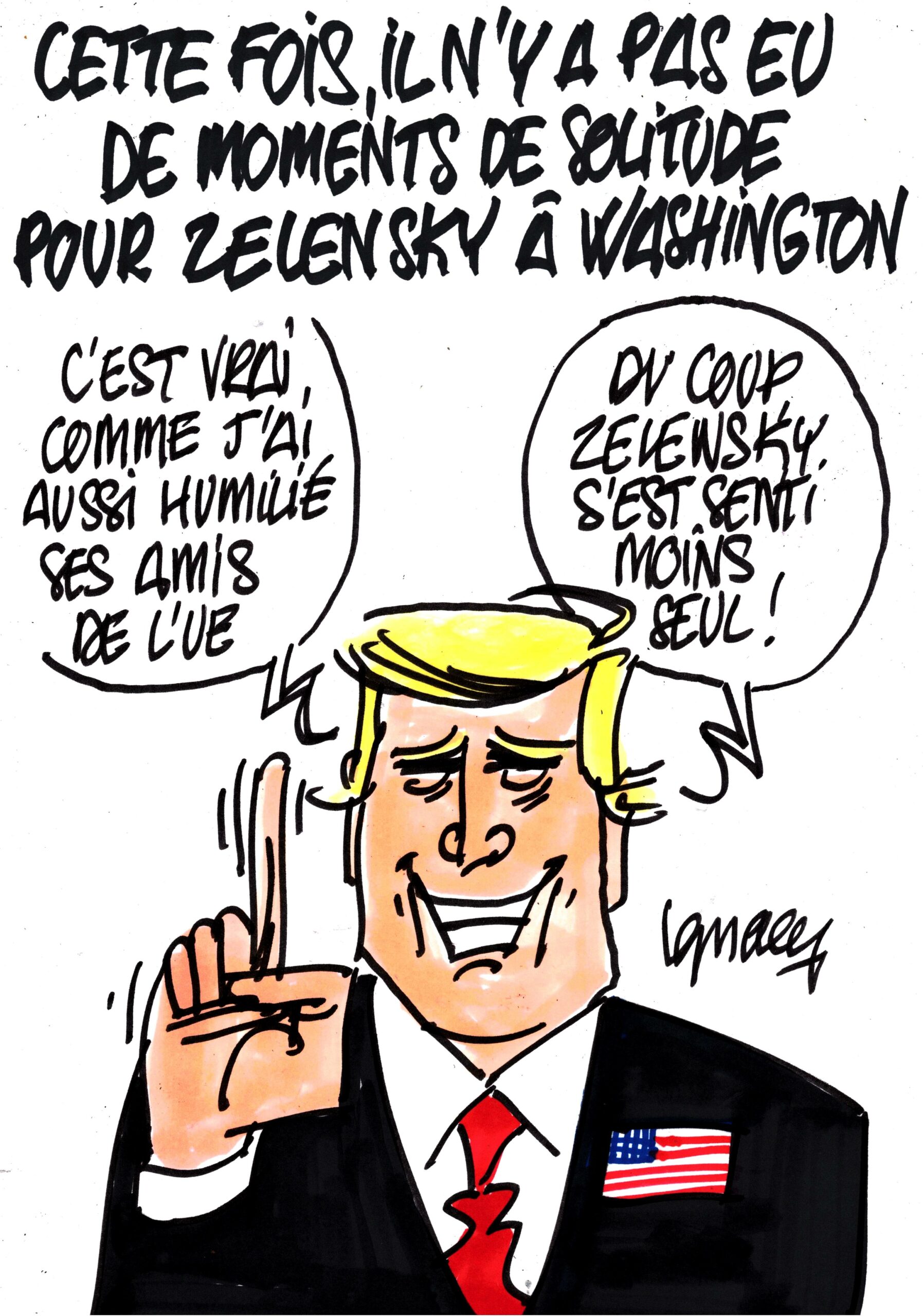 Ignace - Zelensky et ses amis de l'UE à Washington