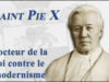 Saint Pie X contre le modernisme, par M. l’abbé Xavier Beauvais : vidéos 1 et 2