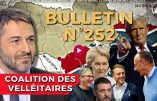 Bulletin N° 252 – Centre d’Analyse Politico-Stratégique – Coalition des velléitaires, Macron : peur dans le bunker, 1,7 million de pertes ? – 22 août 2025