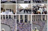 Pèlerinage jubilaire de la FSSPX à Rome : reportage de la troisième et dernière journée – Procession solennelle du Château Saint-Ange à Saint-Pierre-de-Rome.