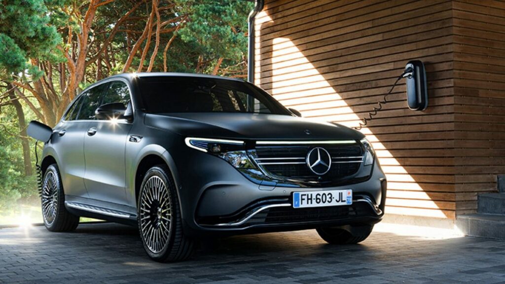 Voiture électrique Mercedes