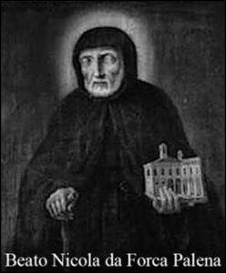 Bienheureux Nicolas de Forca Palena, prêtre de l'Ordre des Ermites de Saint-Jérôme, Religieux du Troisième Ordre Régulier Franciscain, premier octobre