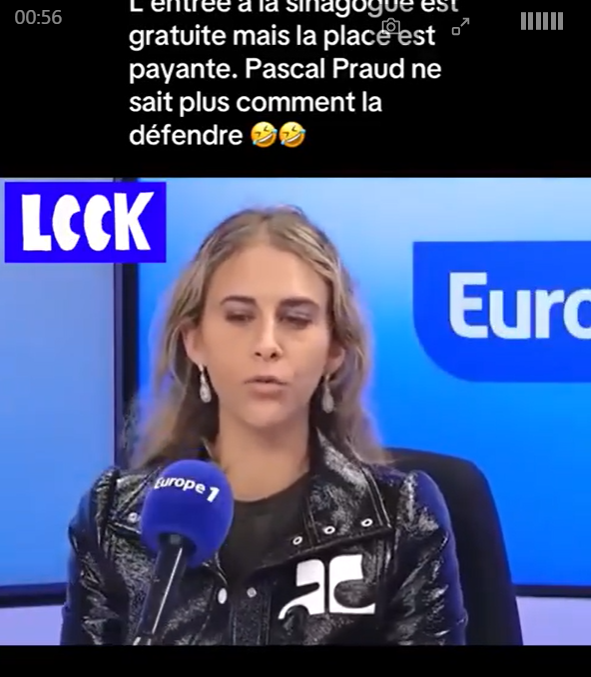 Sarah Saldmann : « L’entrée à la synagogue est payante, et c’est plus cher au premier rang. »
