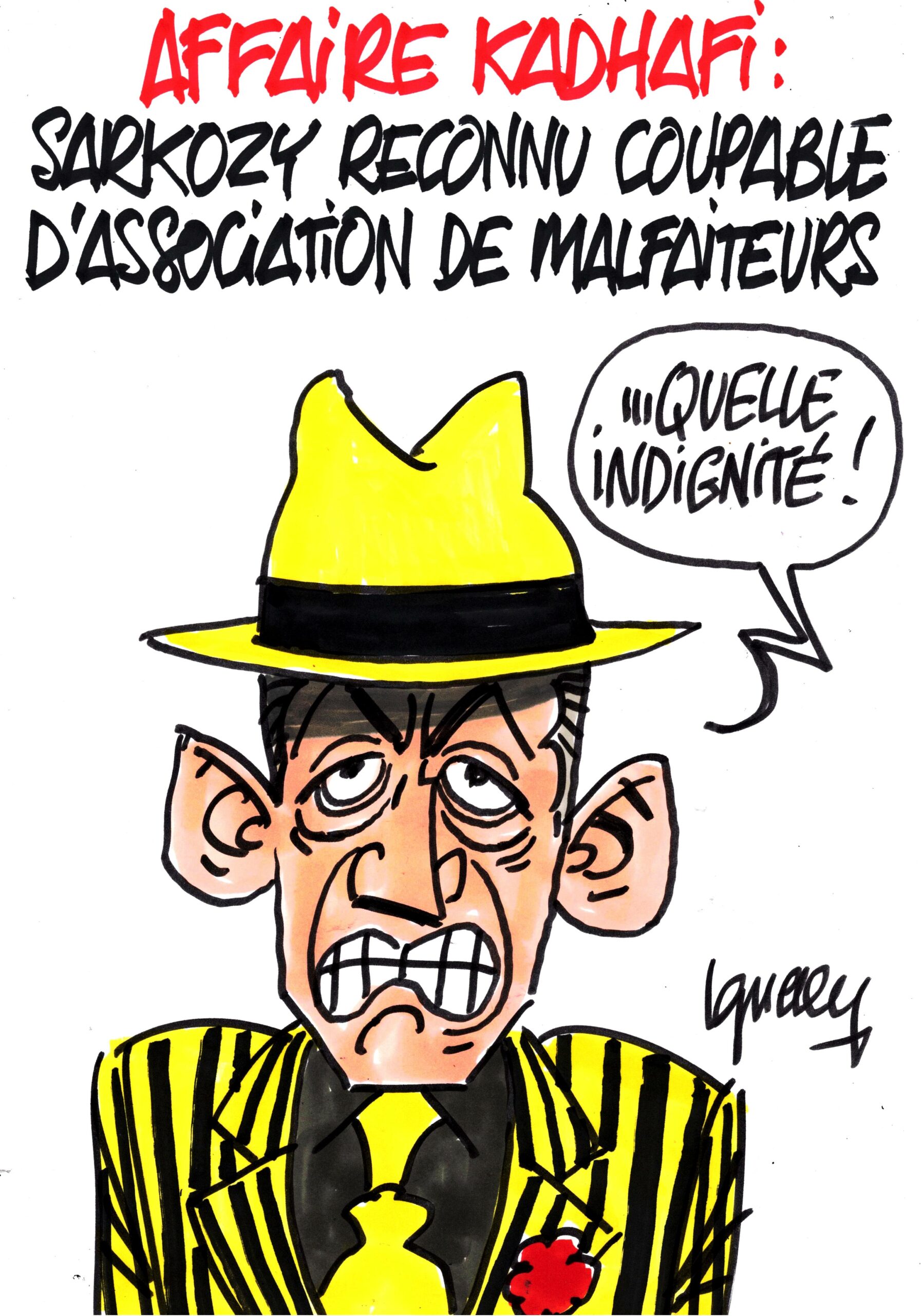 Ignace - Sarkozy reconnu coupable d'association de malfaiteurs