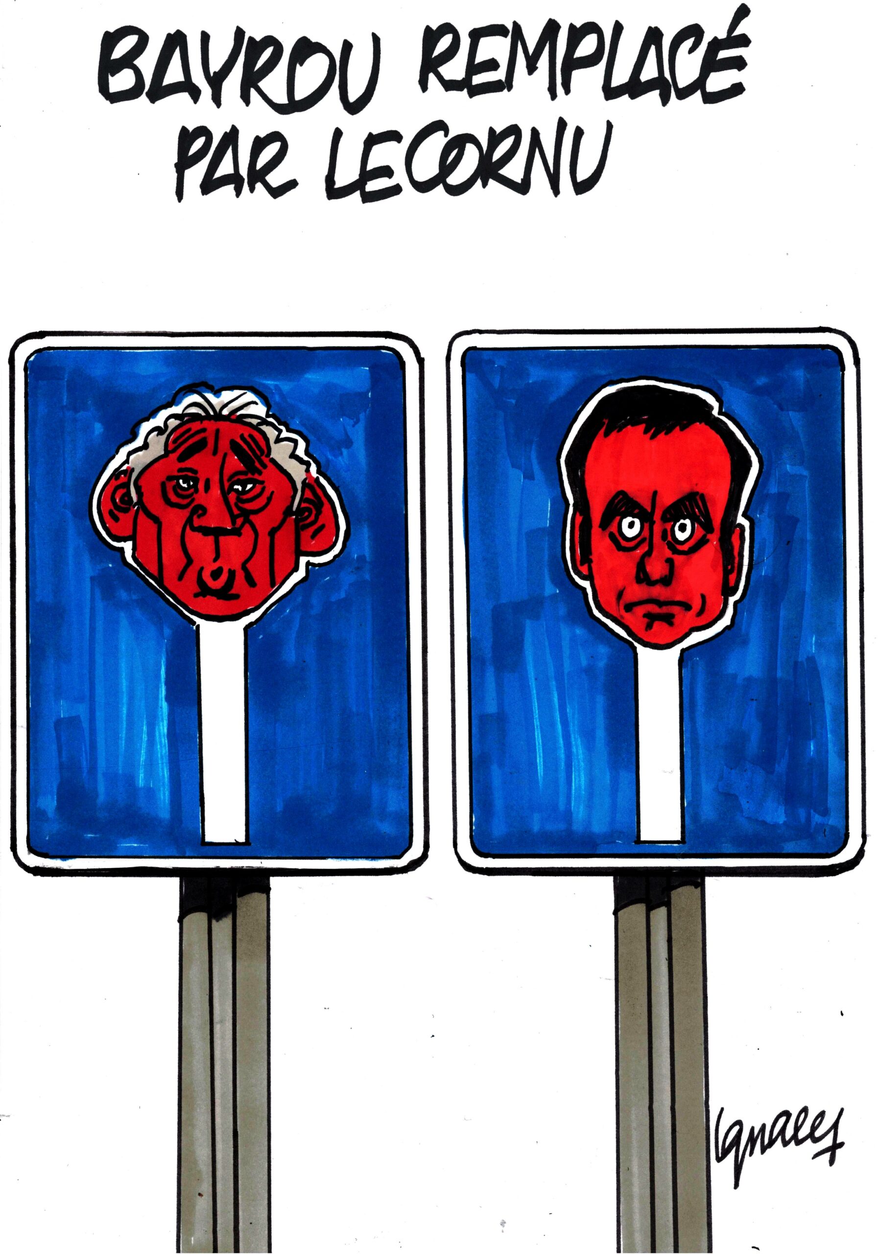 Ignace - Bayrou remplacé par Lecornu