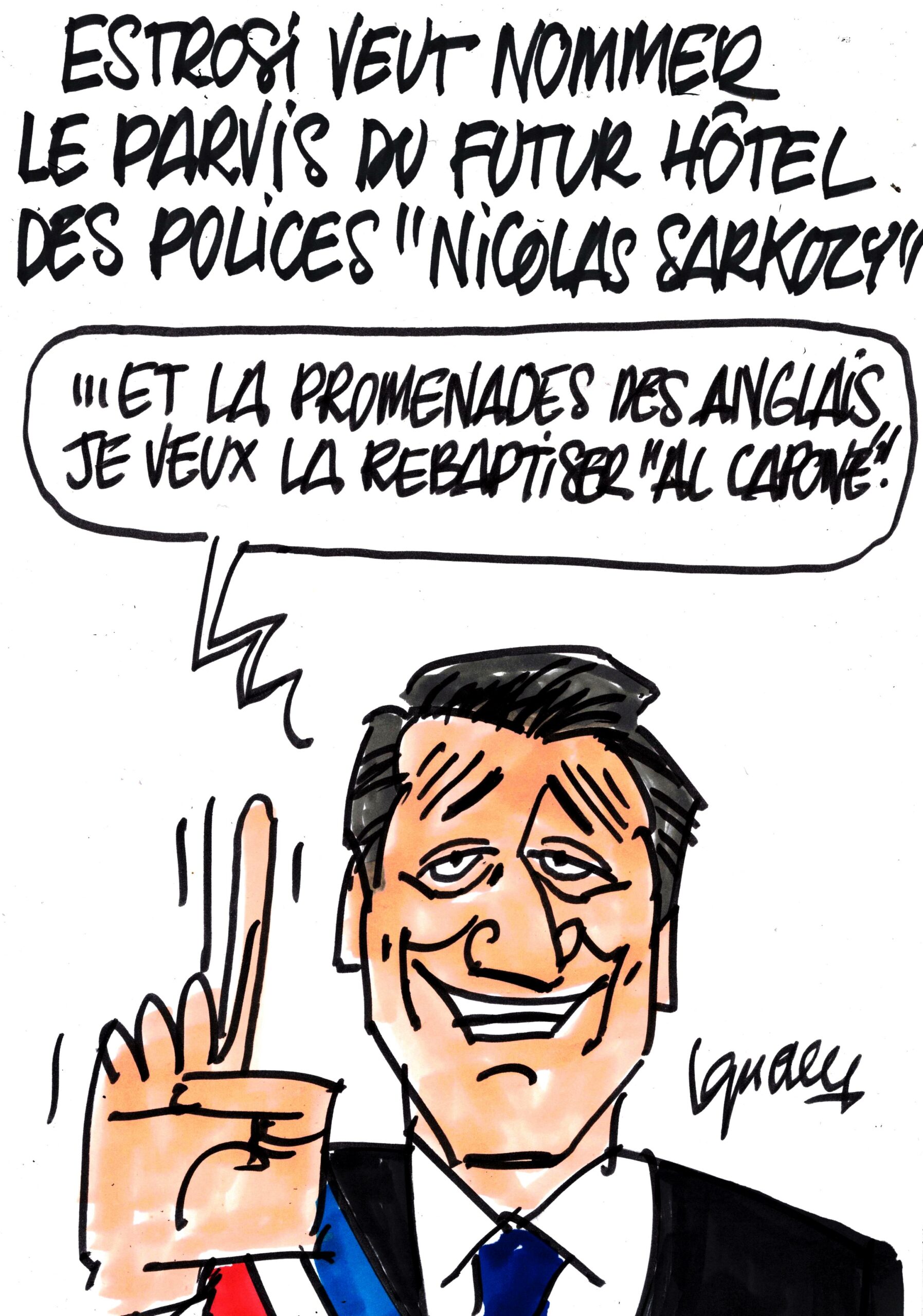 Ignace - Bientôt un parvis "Nicolas Sarkozy"