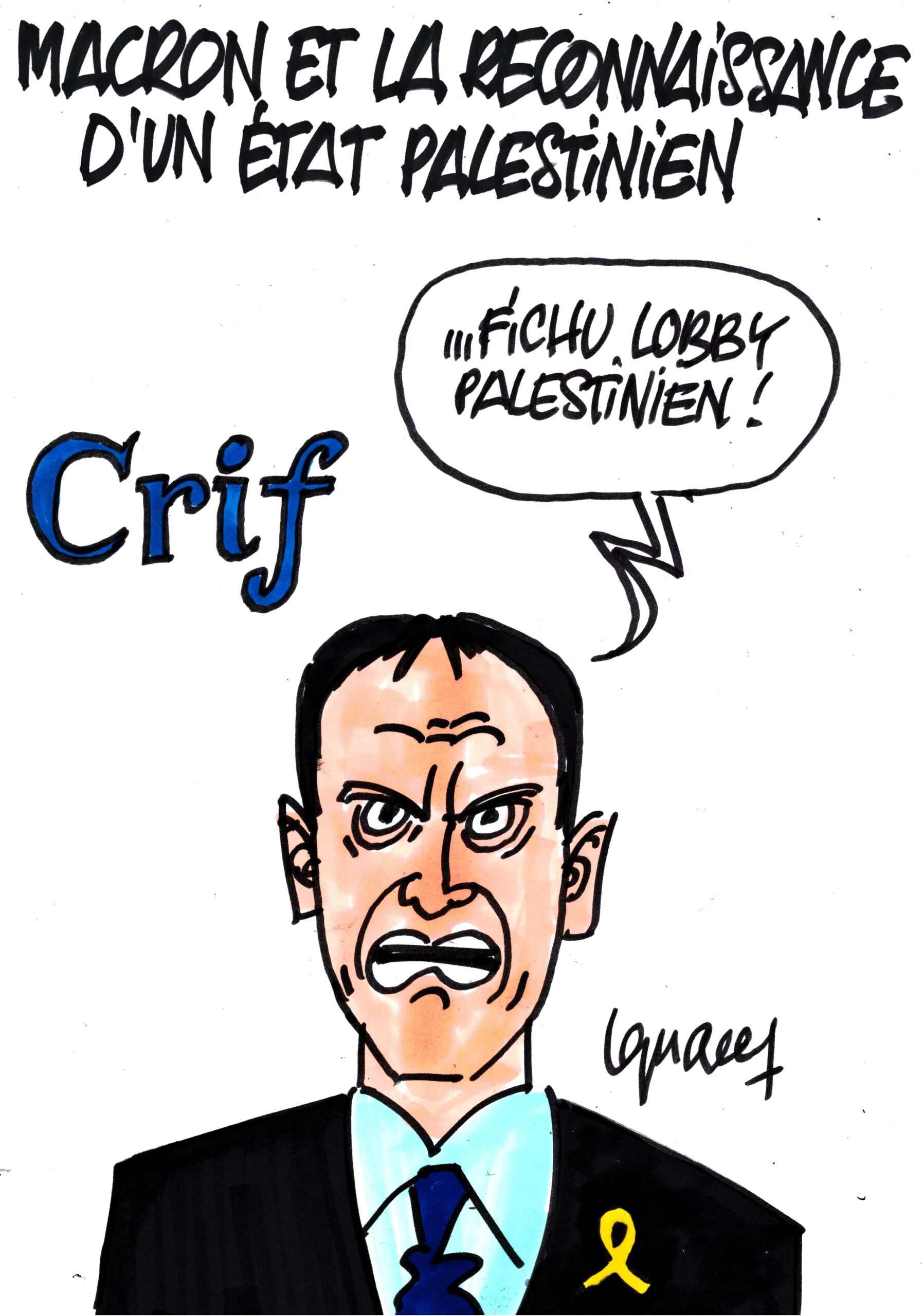 Ignace - Reconnaissance de l'état de Palestine