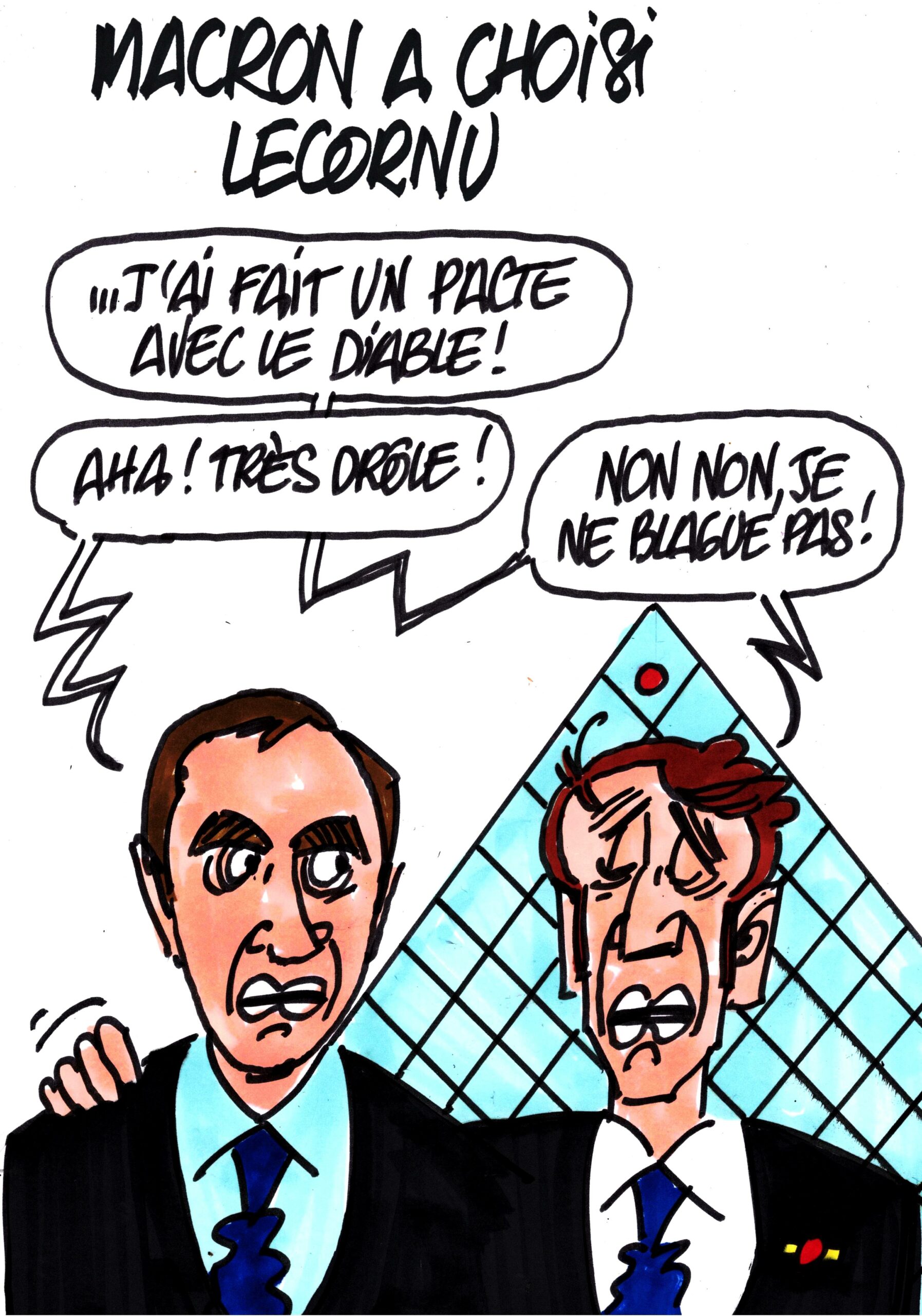 Ignace - Macron a choisi Lecornu