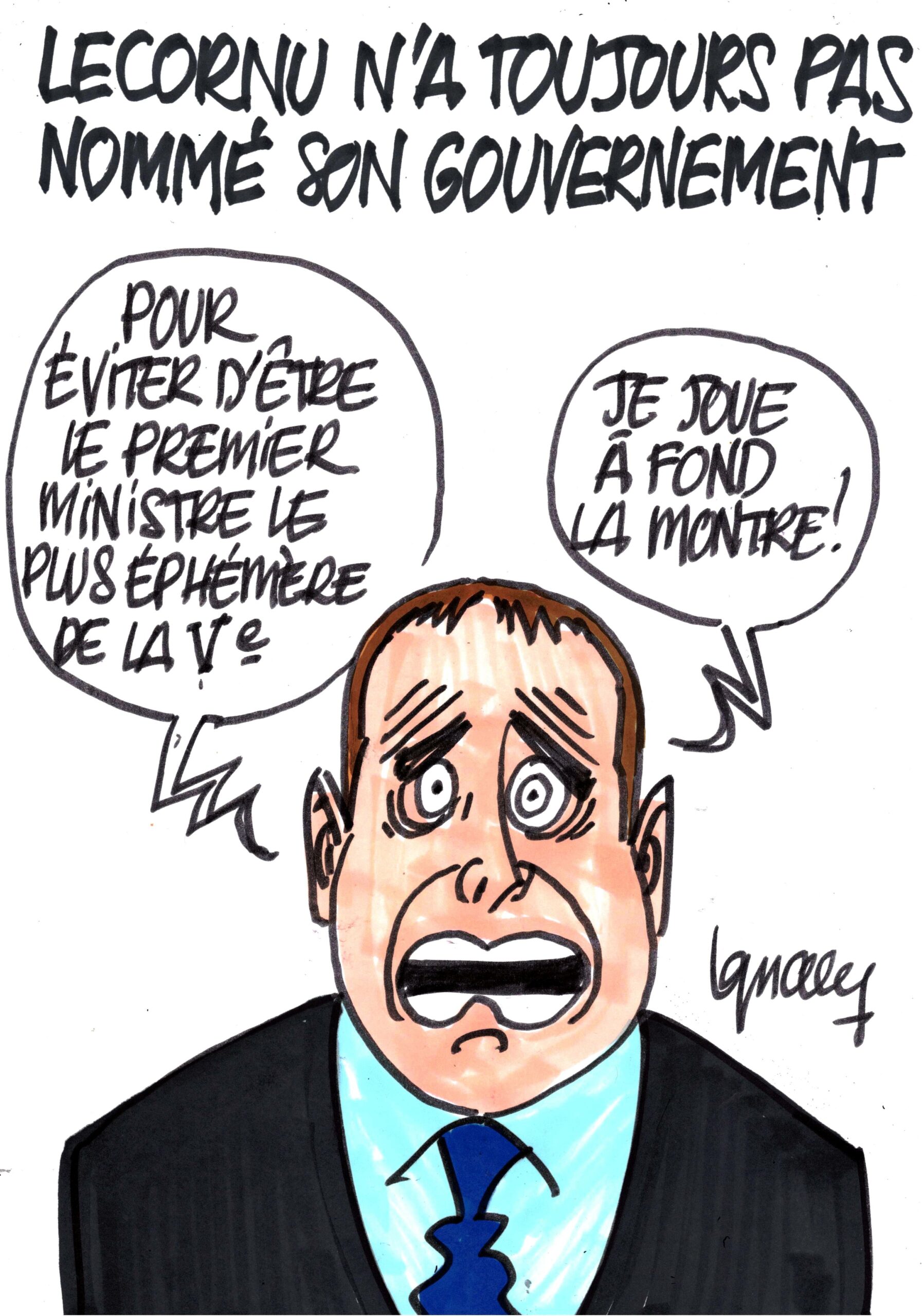 Ignace - Lecornu tarde à nommer son gouvernement