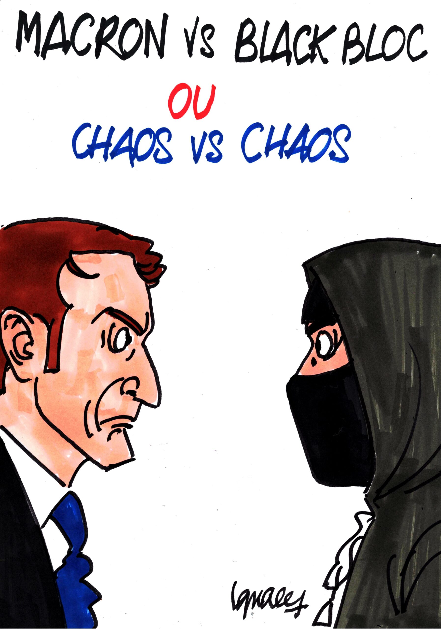 Ignace - Macron vs Black bloc