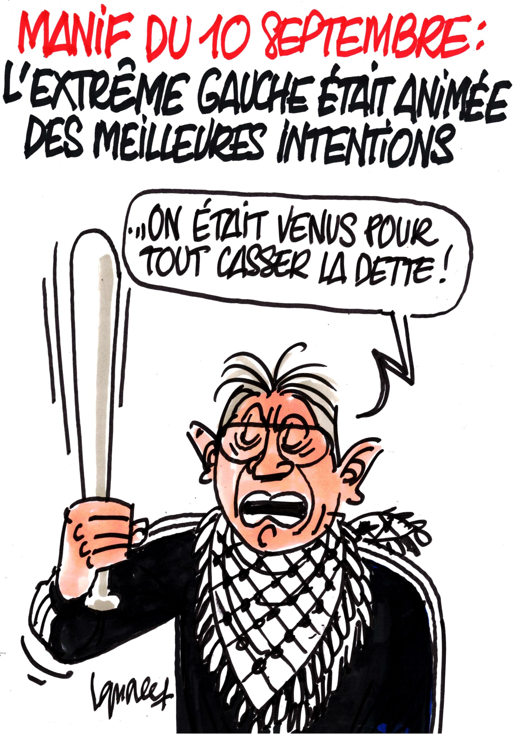 Ignace - Manif de l'extrême gauche