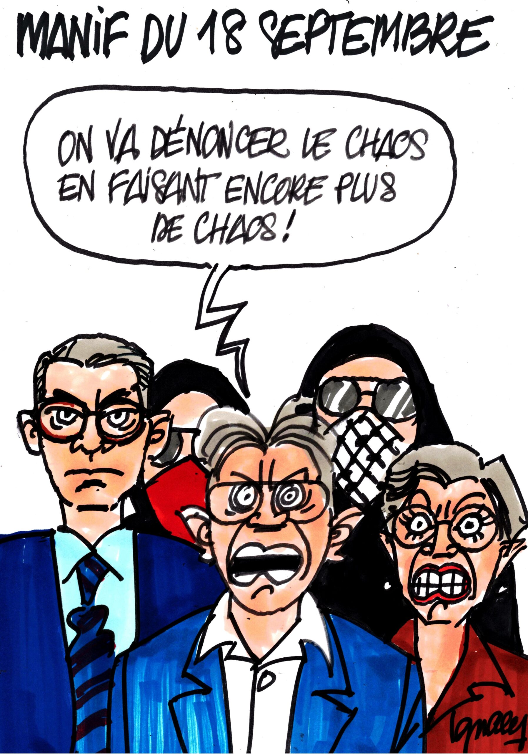 Ignace - Manif du 18 septembre