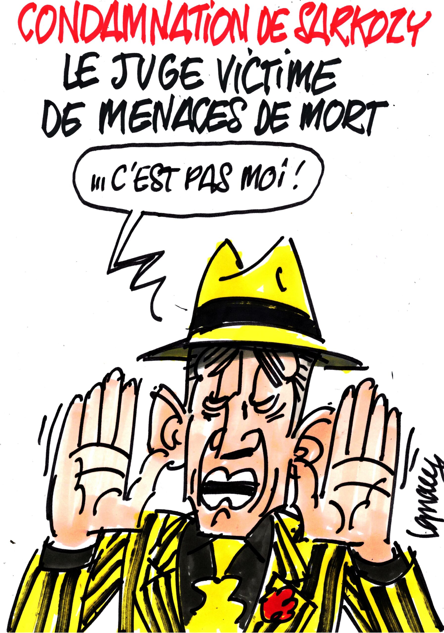 Ignace - Sarkozy condamné, le juge menacé de mort