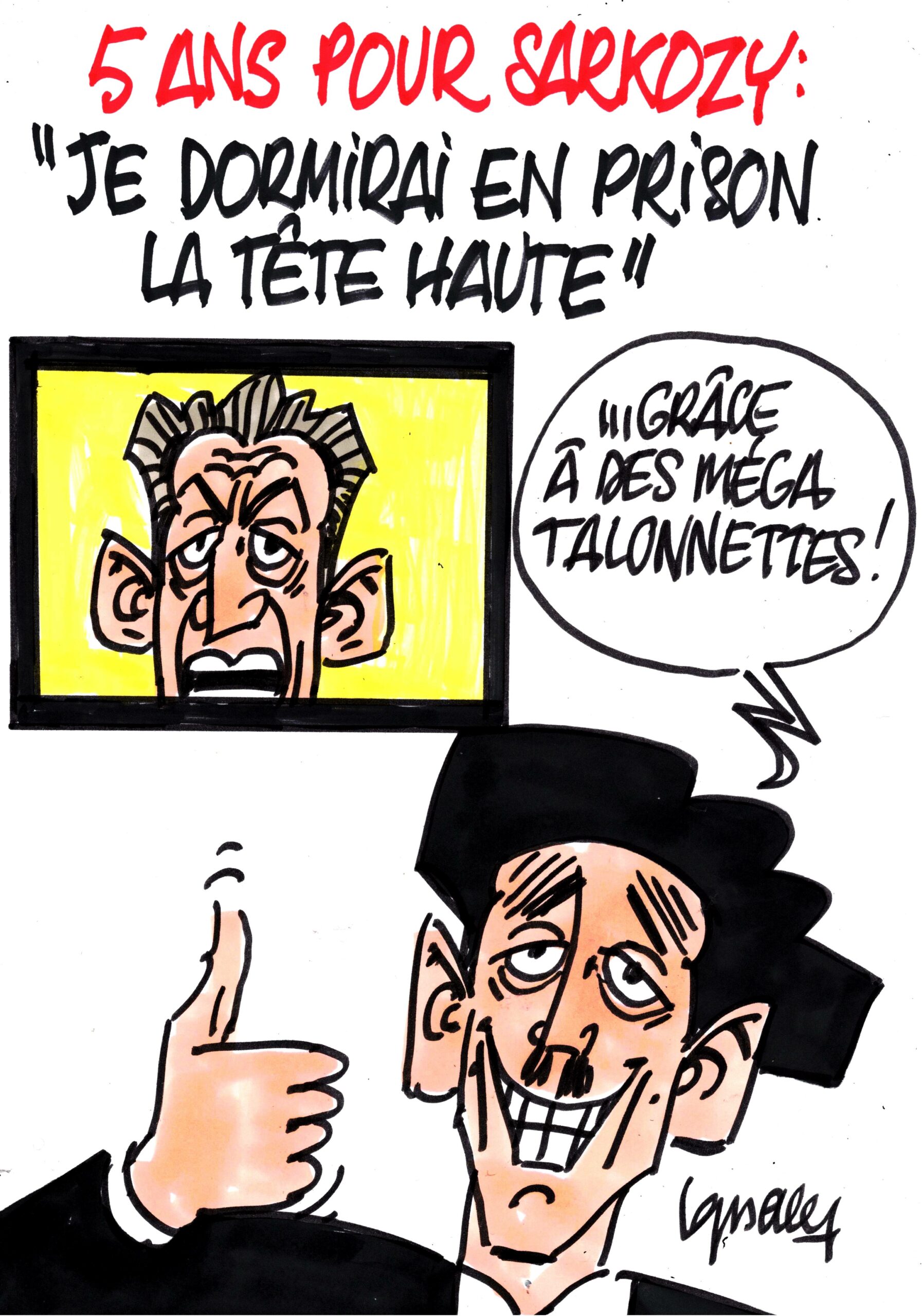 Ignace - Sarkozy : "J'irai dormir en prison la tête haute"