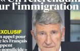 Philippe de Villiers lance un appel à signer une pétition en ligne pour exiger un referendum sur l’immigration.
