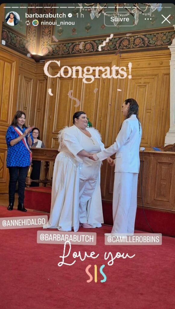 Barbara Butch et Anne Hidalgo