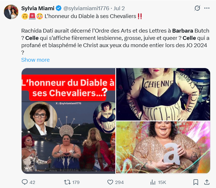 Barbara Butch décorée