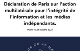 Macron et la novlangue : il lance un Fonds international pour la presse « indépendante » aux ordres…
