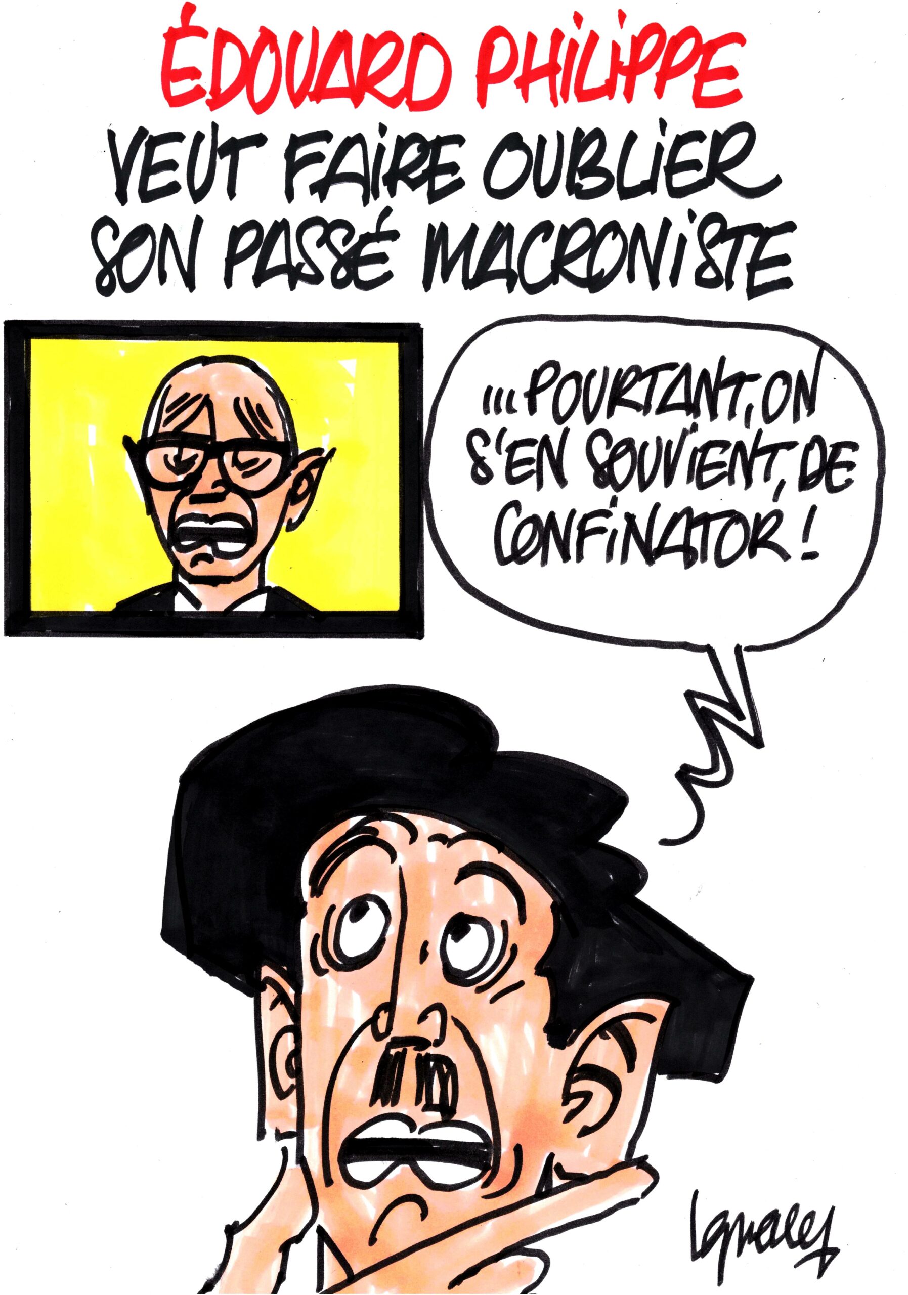 Ignace - Édouard Philippe prend ses distances avec la macronie