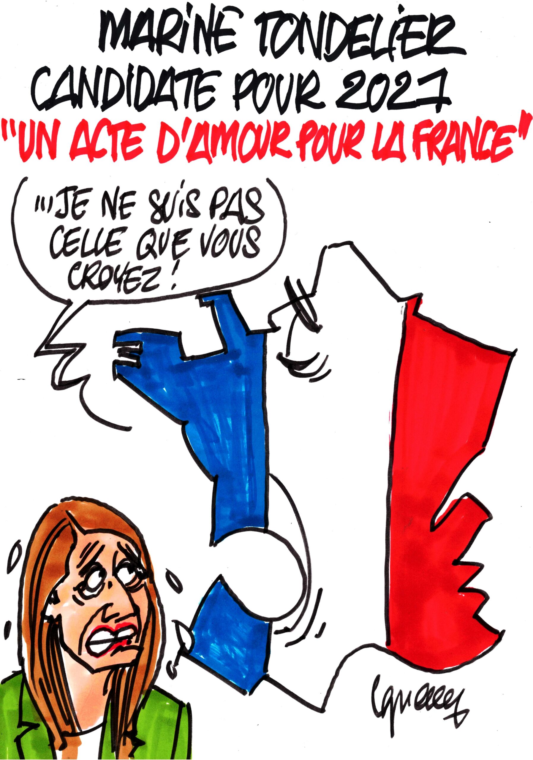 Ignace - Marine Tondelier candidate pour 2027