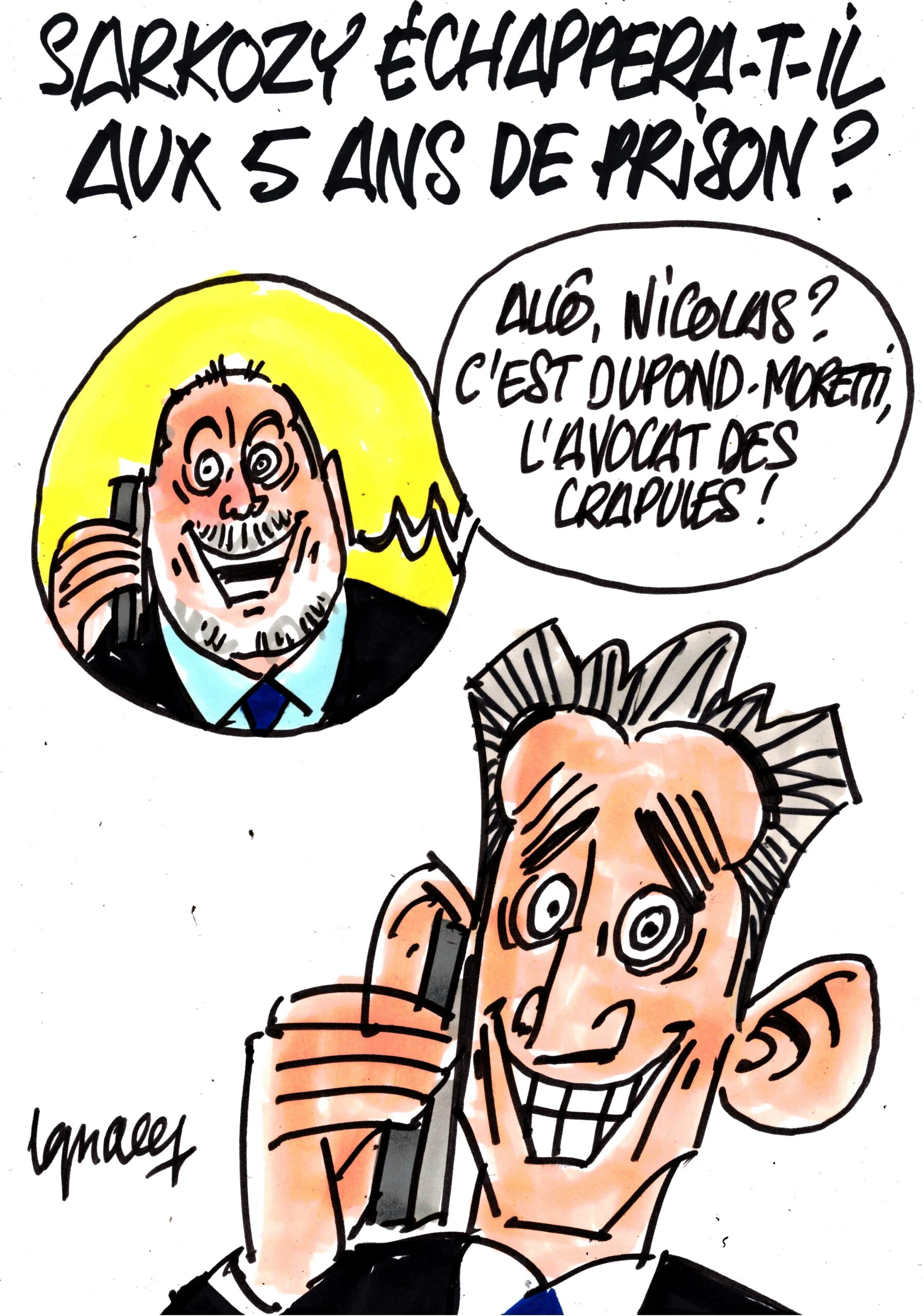 Ignace - Sarkozy échappera-t-il aux cinq ans de prison ?