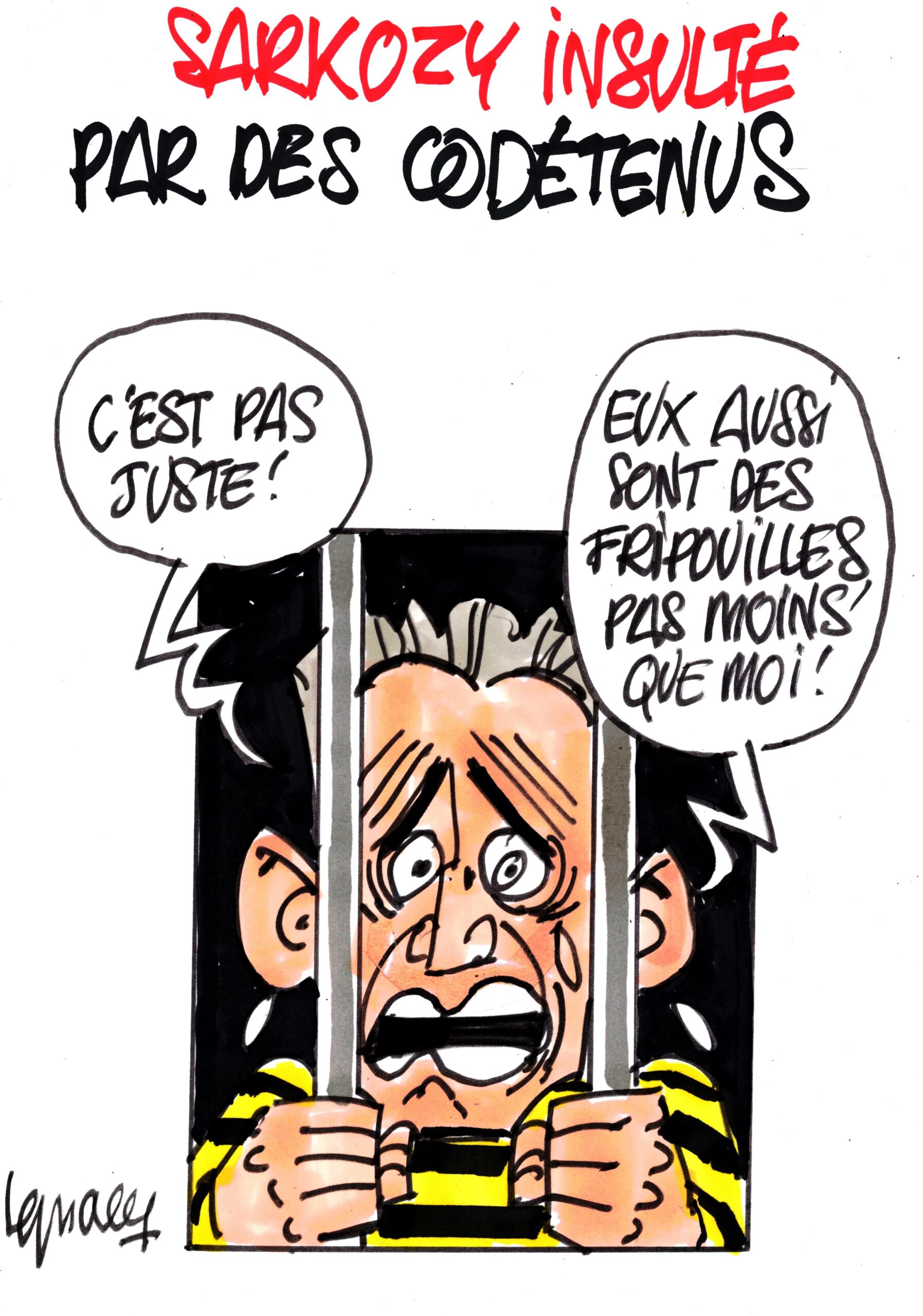 Ignace - Sarkozy insulté par ses codétenus